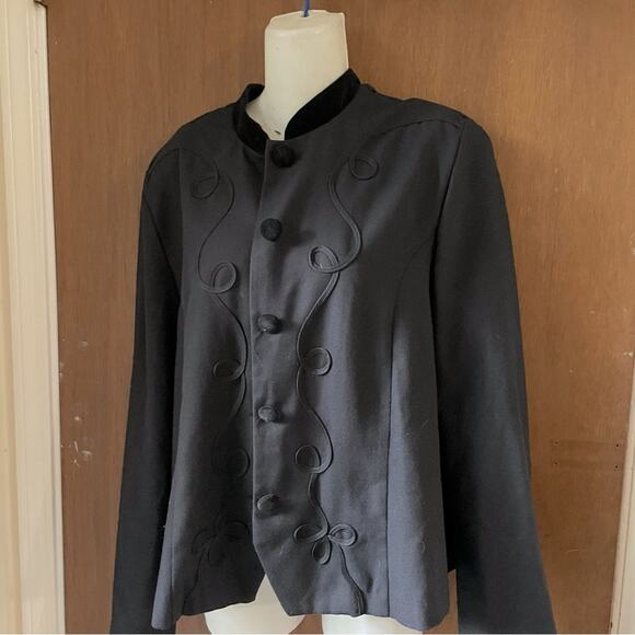 90s oversized soutache blazer - Picture 12 of 12